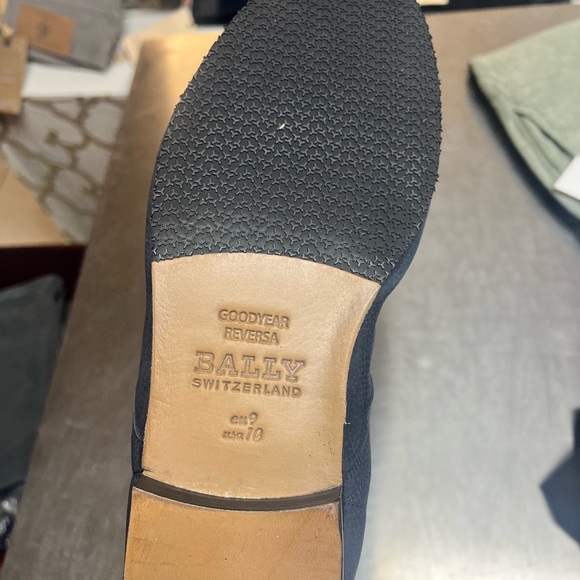 Bally Plurien 06 42800 Midnight 21 Calf Nubuk Grained Men Shoes US 10 main image 4